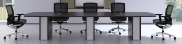 Arced Conference Table