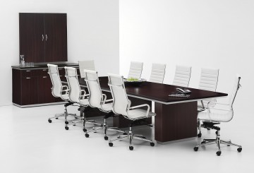 Rectangular and Boat Top Conference Table