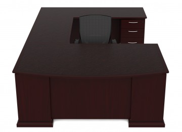 Veneer U-Shape Desk