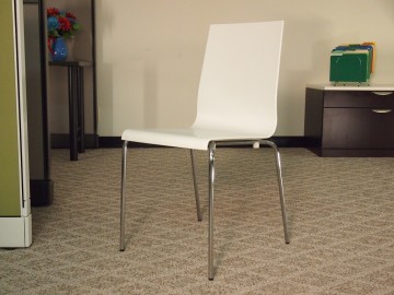 White Side/Lunchroom Chair