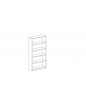 Ruby Collection: 4-Shelf Bookcase