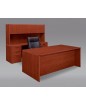 Fairplex Collection: Rectangular Desk with Credenza and Hutch
