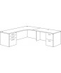 Fairplex Collection: Rectangular L-Shape Desk