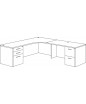 Fairplex Collection: Rectangular L-Shape Desk
