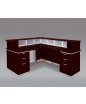 Pimlico Veneer Collection: Reception Desk (Walnut)