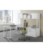 Elements Collection: L-Station with Loop Legs (White)