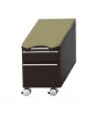 Verde Collection: Mobile BF Pedestal with Cushion