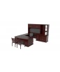Emerald Collection: U-Shape Desk with Storage Options